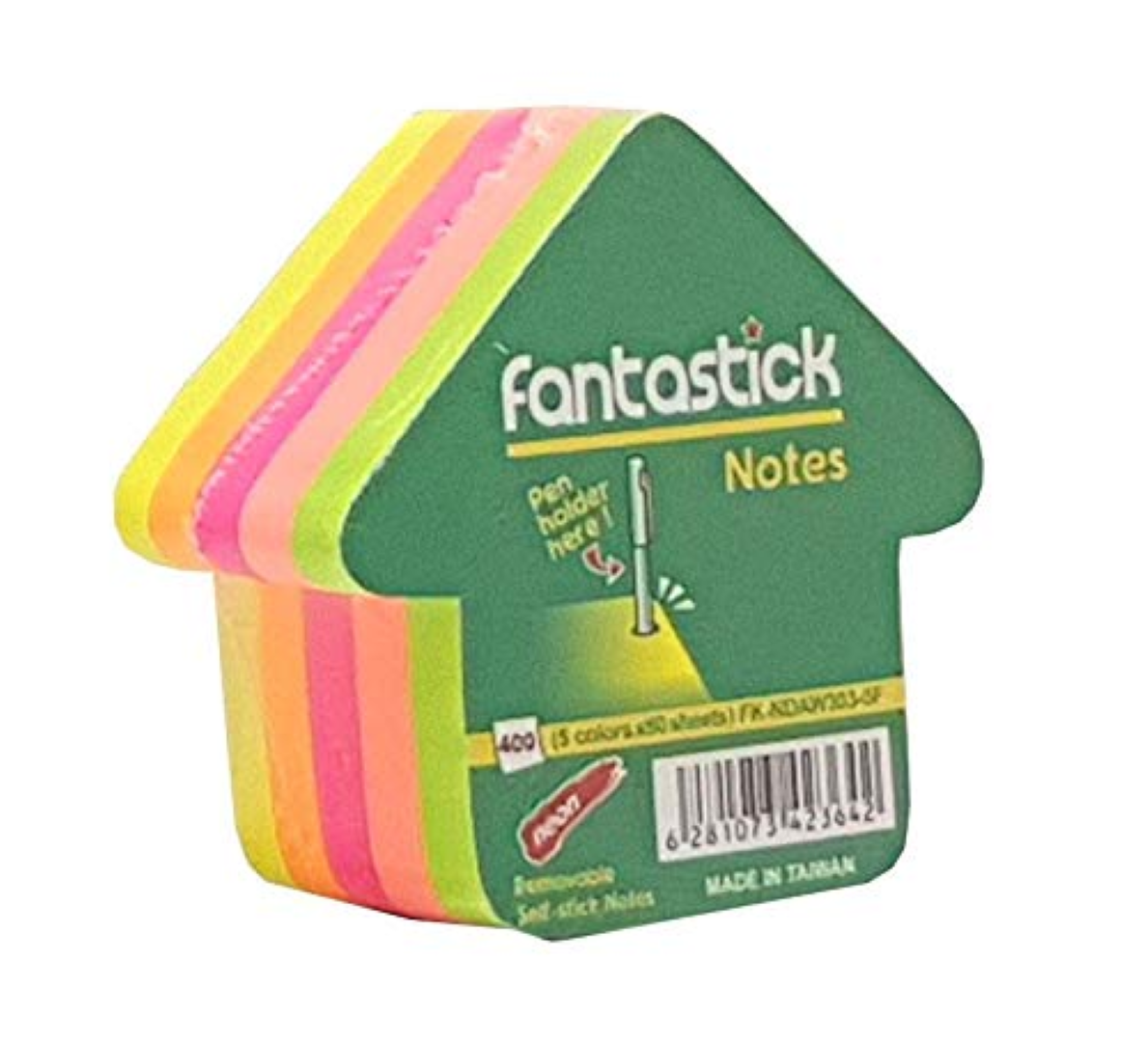 Fantastick Stick Notes Fluor 5col Arrow FK-NDAW303-5F